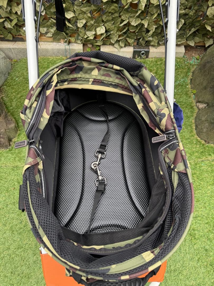 みかん①　エアバギー ドーム2 サイズSM 迷彩　迷彩メッシュルーフ付き