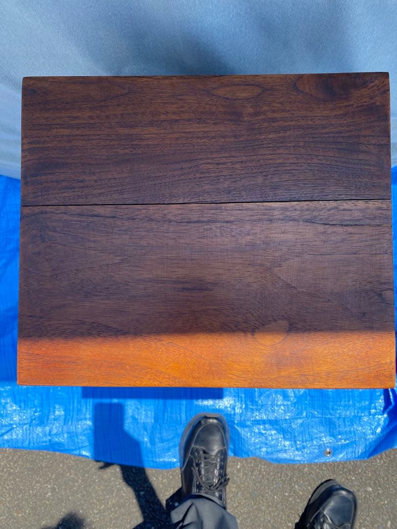 チーク無垢材 アンティーク調 チークスリム　チェスト ナイトテーブル サイド