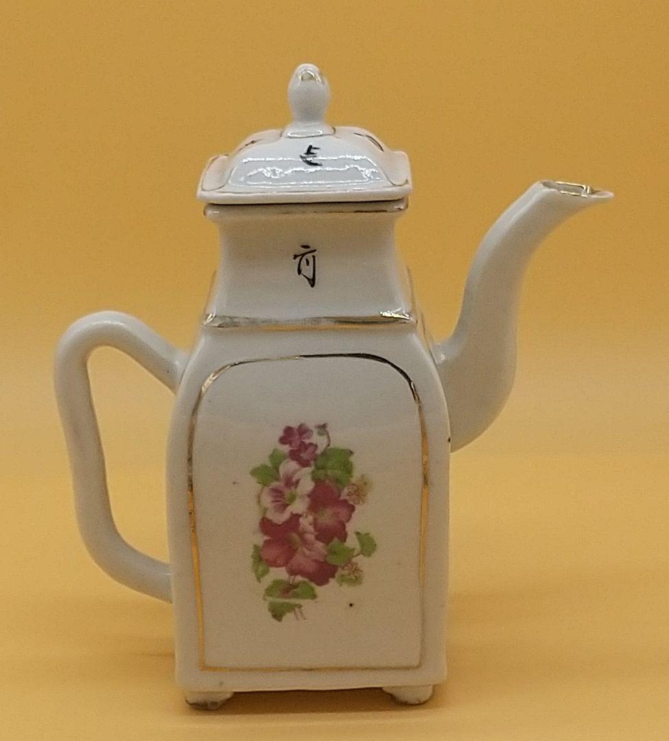 中国 古玩 唐物 粉彩 水注 細密細工 南京色絵 希少