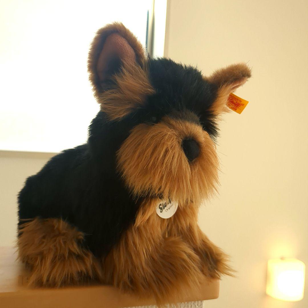 Steiff シュタイフ ヨークシャーテリア ヨーキー テリアぬいぐるみ 犬