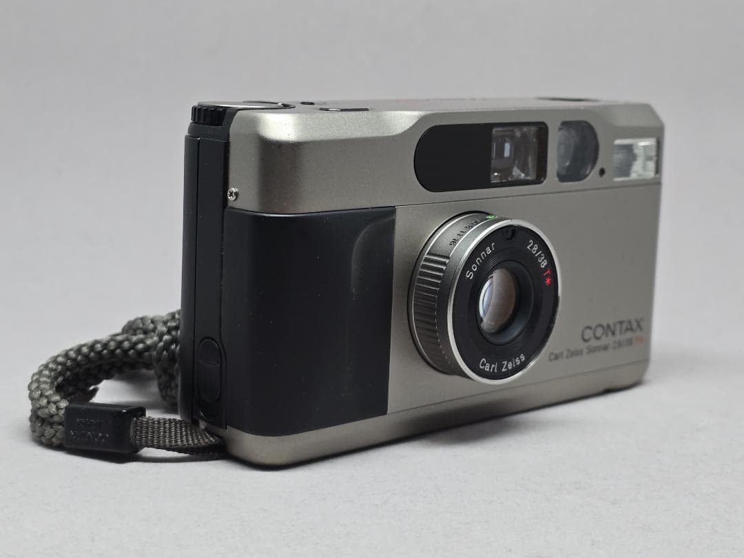 コンタックス CONTAX T2 チタンシルバー フィルム カメラ