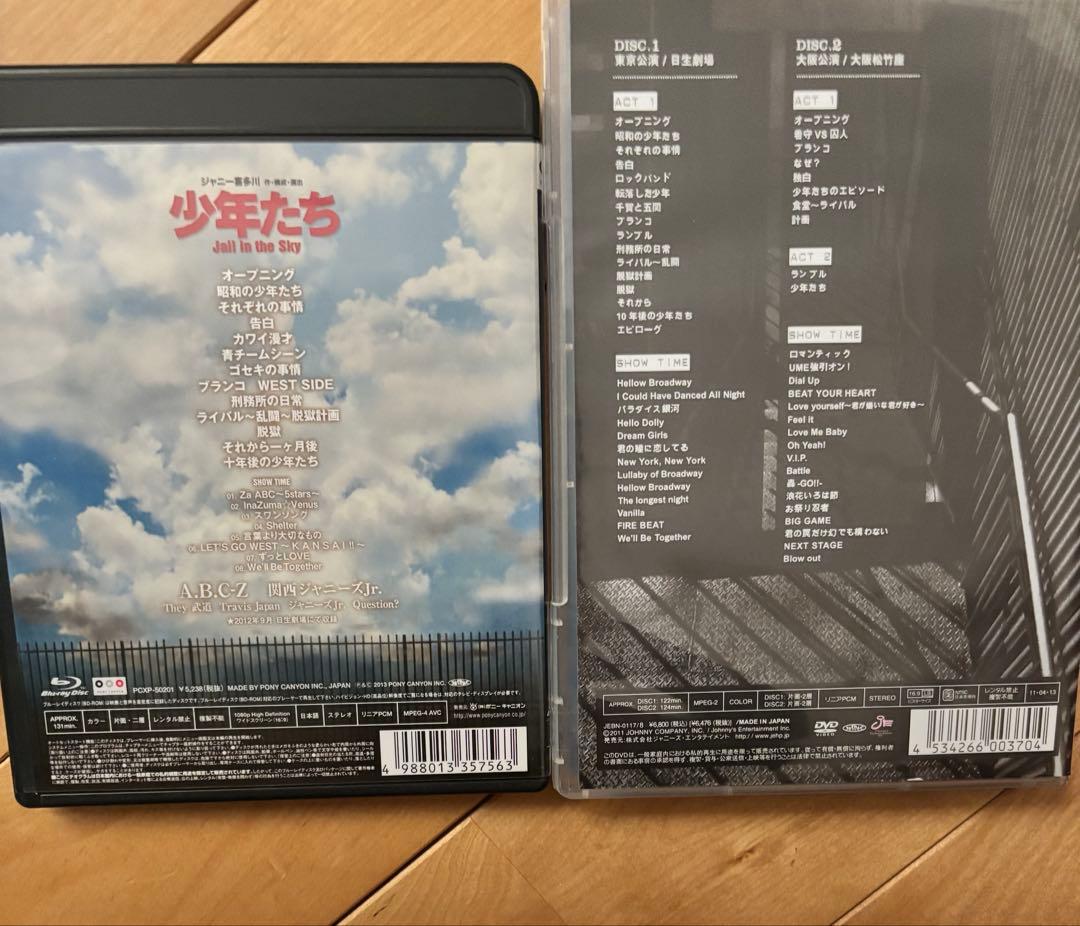 少年たち 格子無き牢獄 Jail in the sky DVD Blu-ray