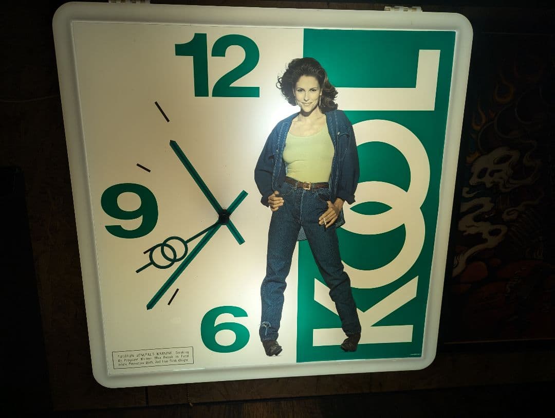 KOOL　 アドバタイジング　ビンテージクロック