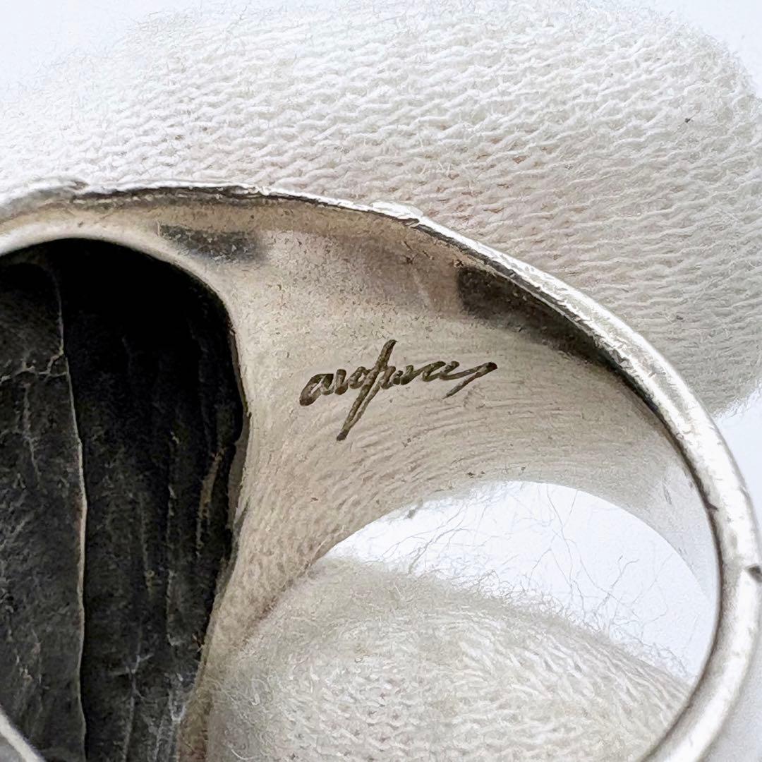 avatara 梟 リング 22号 アヴァターラ シルバー 美品