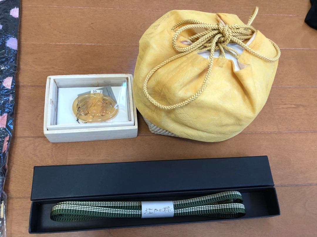 ツモリチサト　浴衣　猫　水玉　帯　帯締　帯留飾り　帯紐　着付け小物　まとめ売り