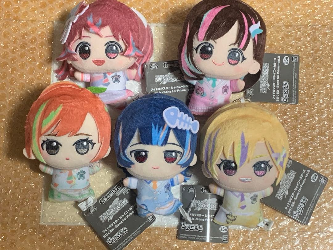 アイドルマスター　シャイニーカラーズ ちびぐるみ Vol.3 5種　ナムコ限定