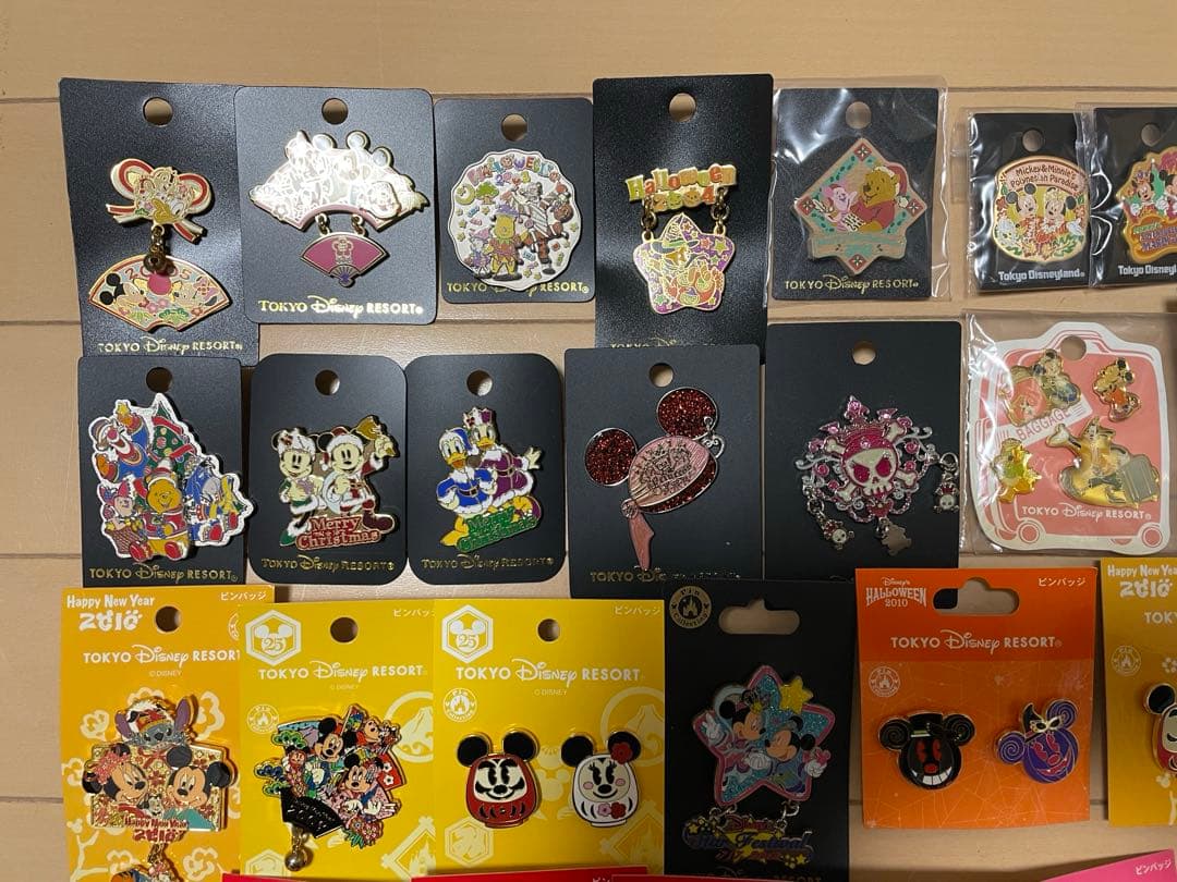 東京ディズニーランド　ピンバッジ　セット　追加有り