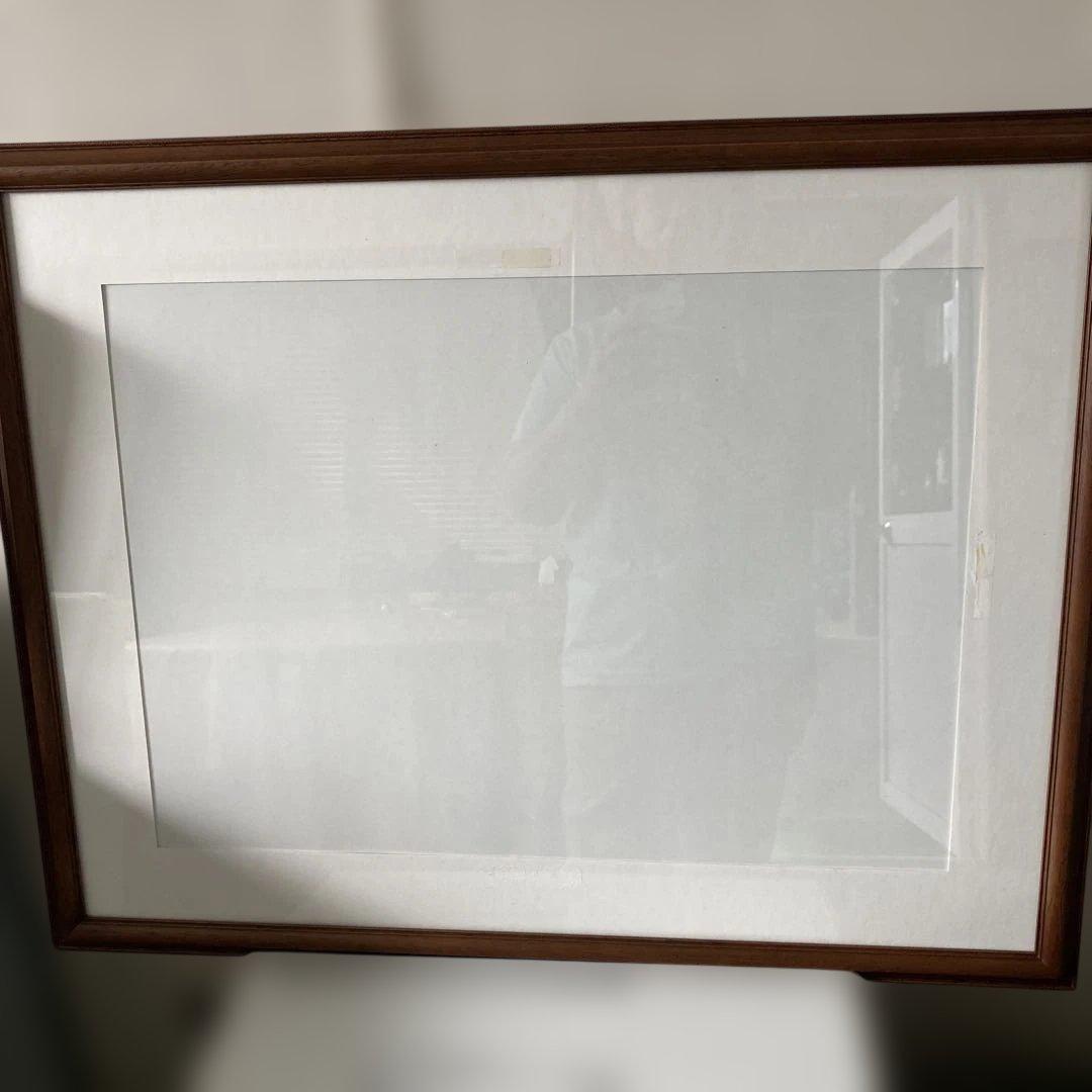 額縁(小全紙) 春日、茶