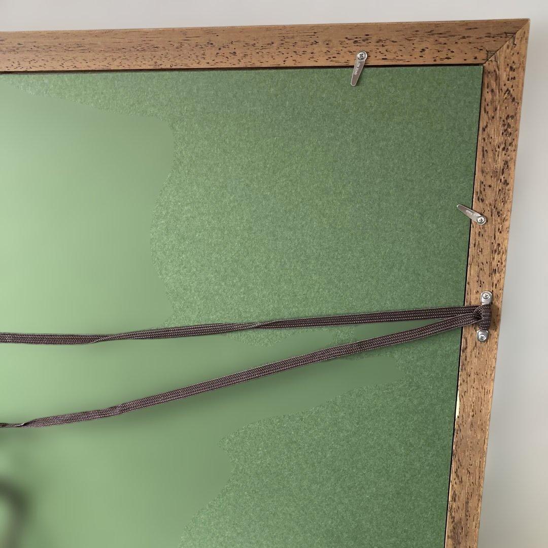 額縁(小全紙) 春日、茶