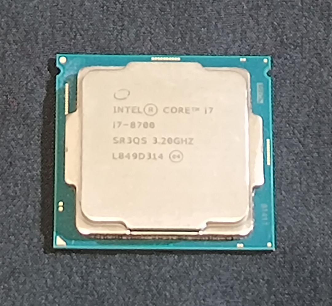 Intel Core i7-8700 CPU 3.20GHz 中古品