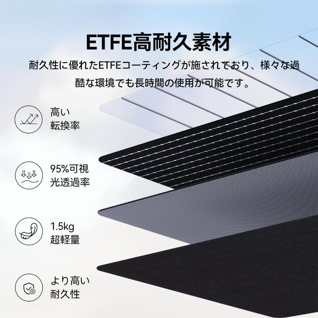 200W ポータブル電源 ＋ 60W ミニ ソーラーパネル セット（151Wh）