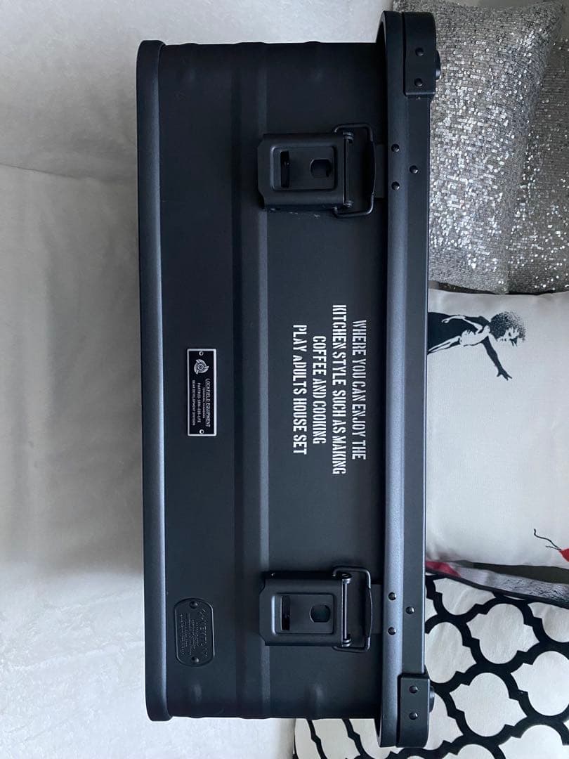 ヴェントラクス　アルミコンテナ　パンドラ　46L ブラック