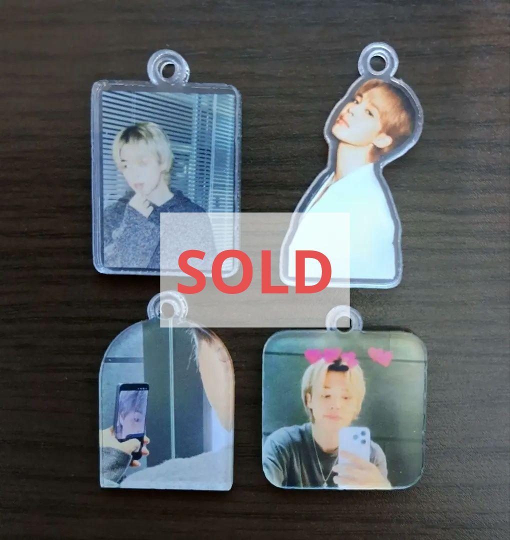 BTS ジミン アクリルチャーム タグ ②