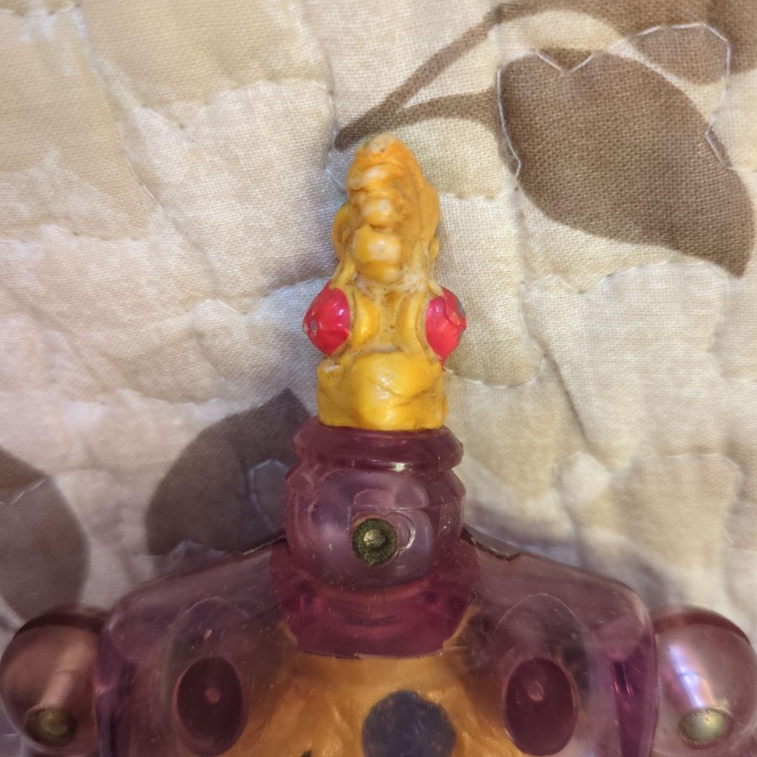 変身サイボーグ1号、キングワルダー1世 パープル 当時物