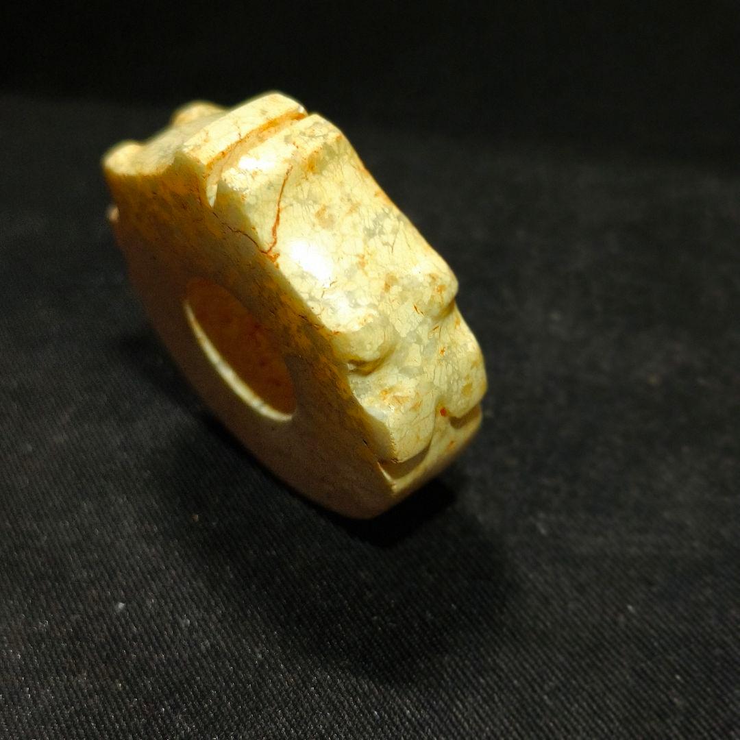 良渚玉琮 玉器 中国骨董 璧形玉佩 良渚文化 雕工璧 古美術 蒐集家放出 古玉