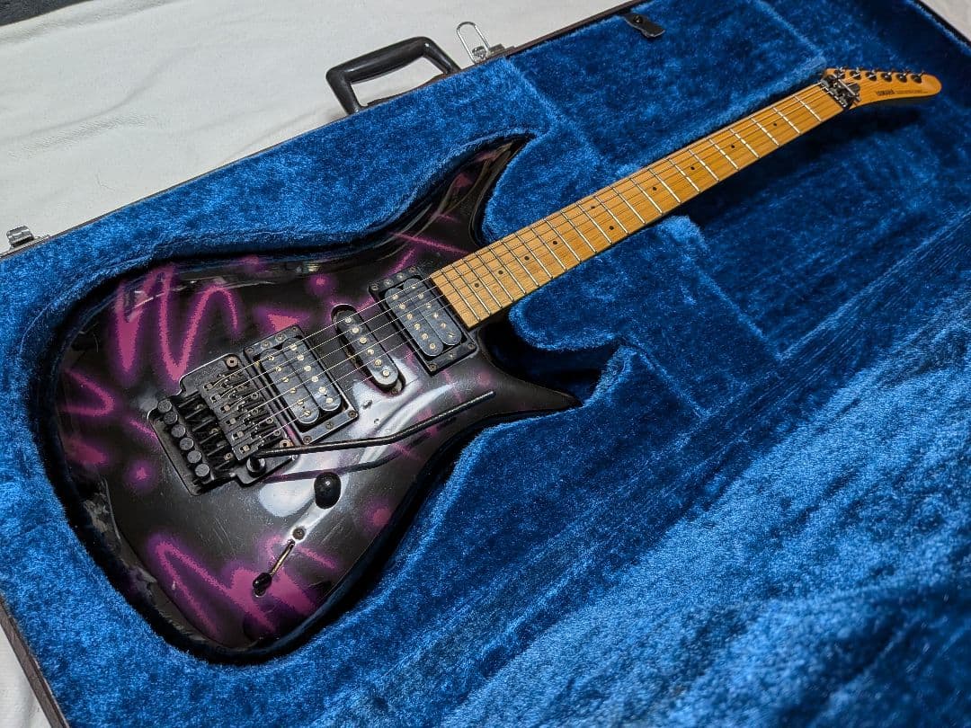 YAMAHA MG-MⅡ　ネオン　松本孝弘　純正ハードケース付き