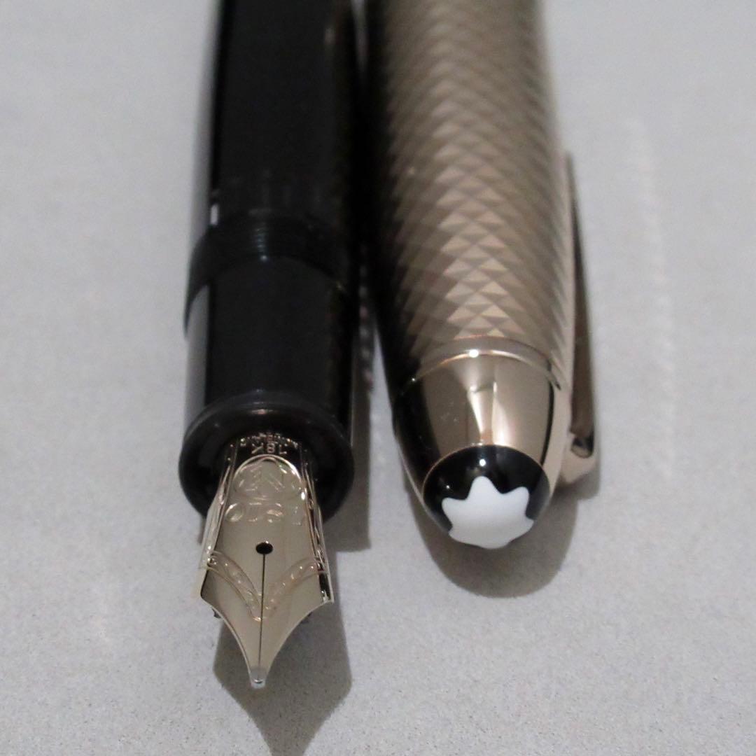 モンブラン 万年筆 146 ジオメトリックディメンション ドゥエ 105984