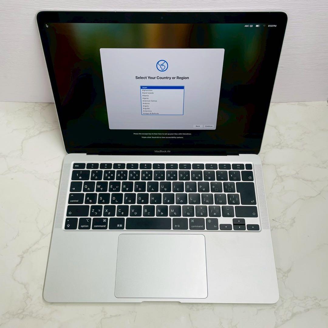 MacBook本体 Apple MacBook Air 2020 M1 8GB 256GB