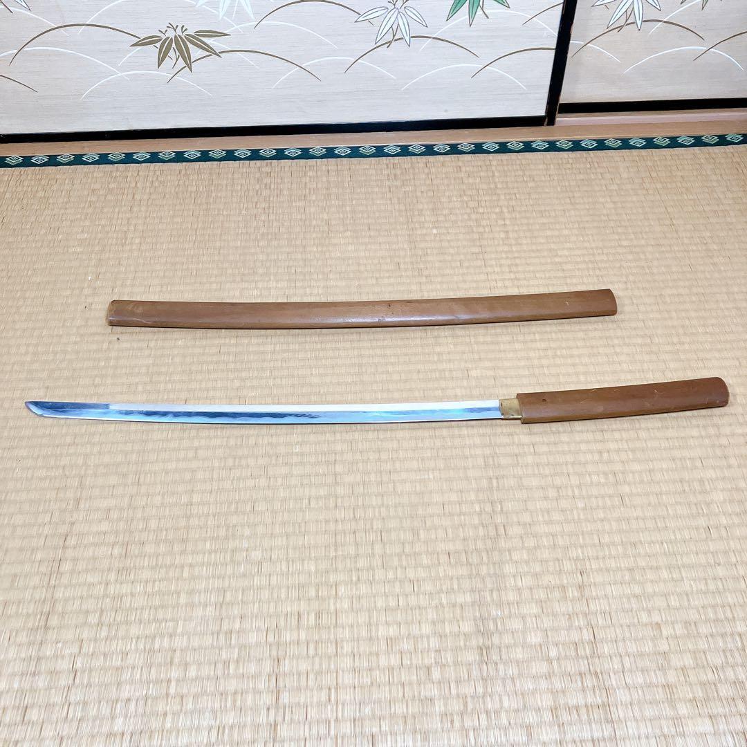 模造刀 脇差 白鞘 刃無し 鑑賞用 全長約84cm