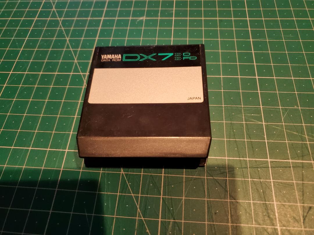 【YAMAHA】DX7II-D II-FD DATA ROM データカートリッジ