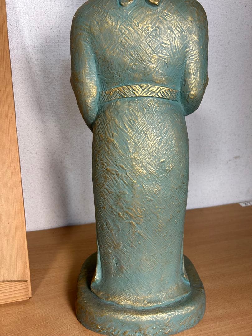 超レア　聖徳太子ブロンズ（青銅）に金青銅色仕上げ　銅像値下げ
