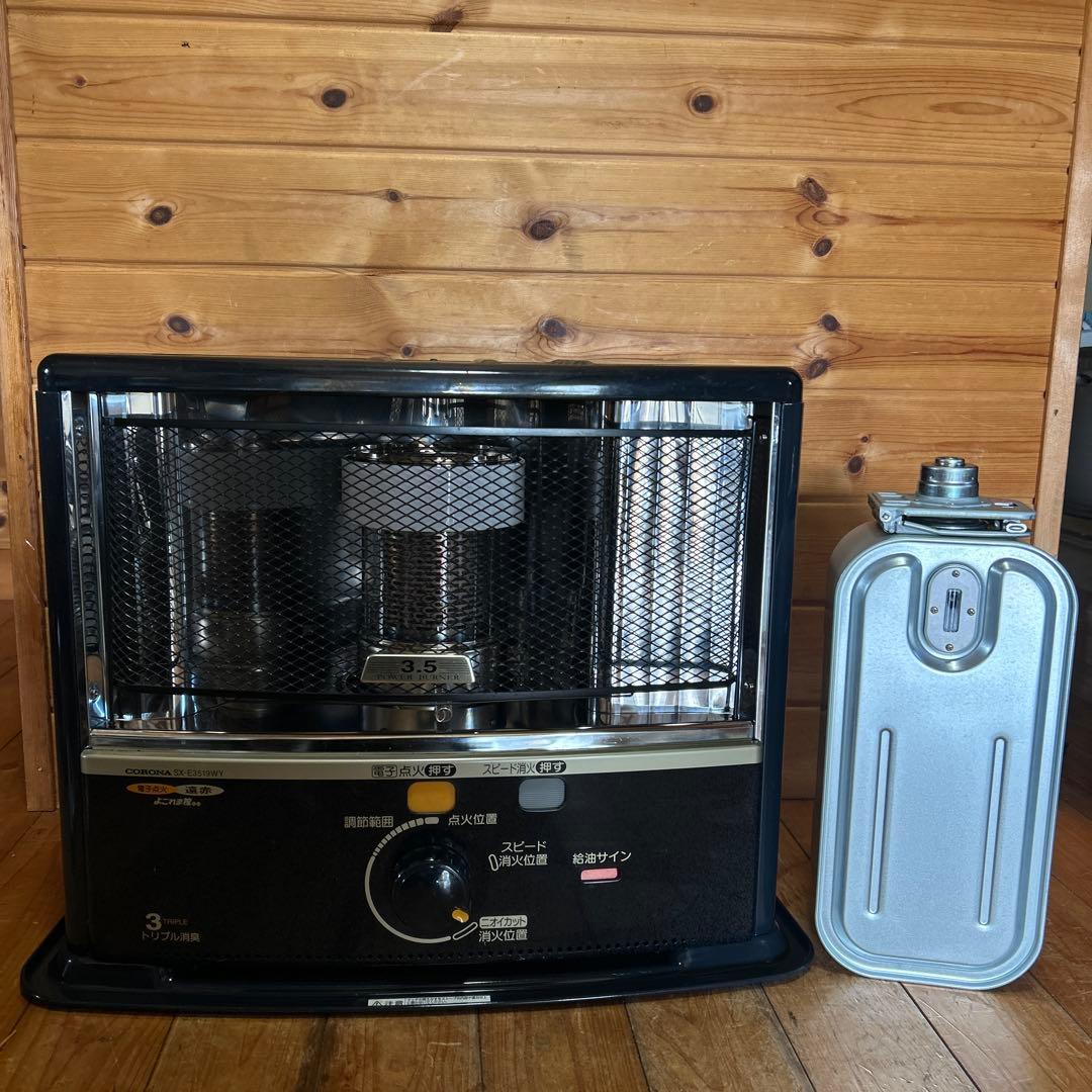 美品　コロナ 自然通気形開放式石油ストーブ SX-E3519WY 2019年製