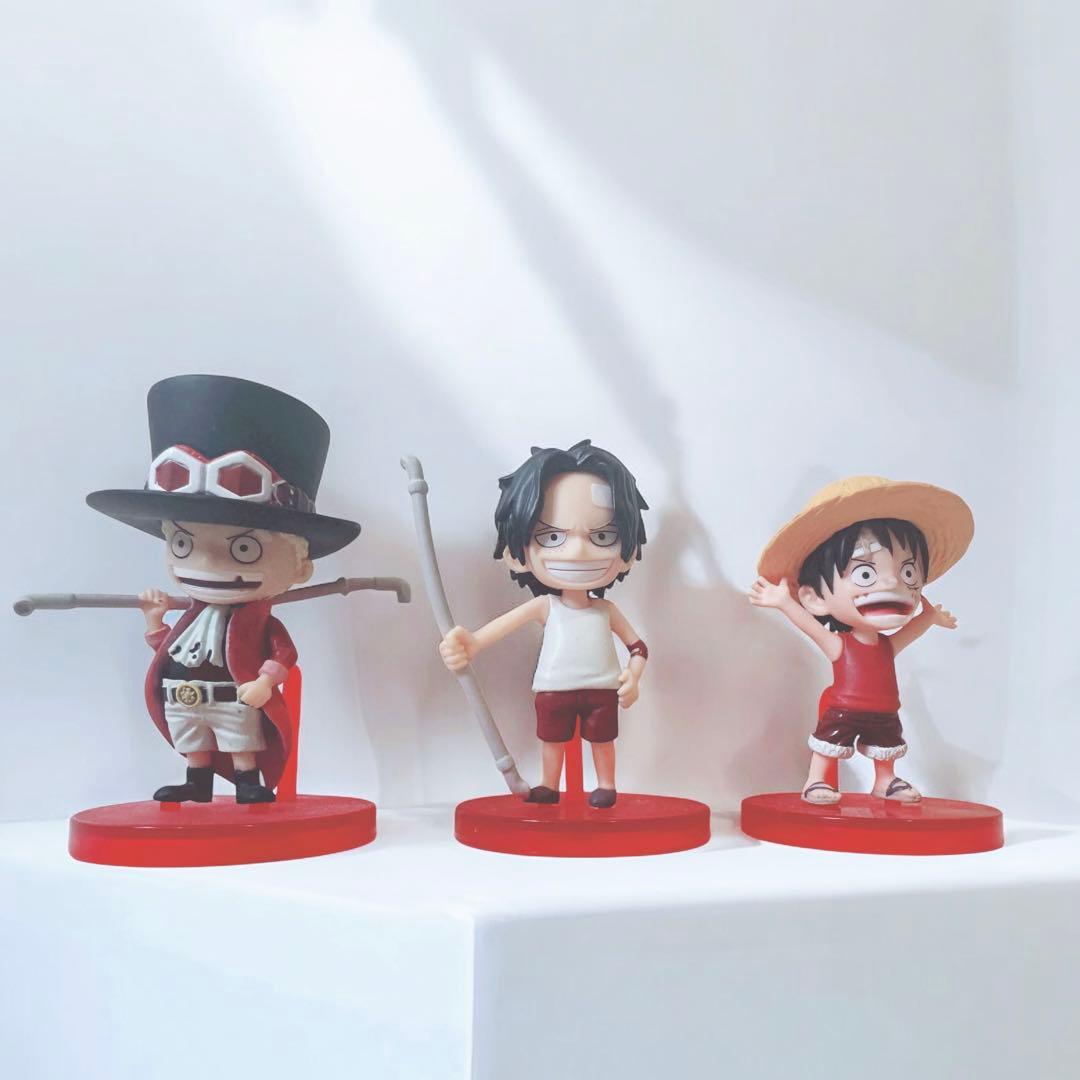 限定　ワンピース ワーコレ ルフィ エース サボ ワールドコレクタブルフィギュア