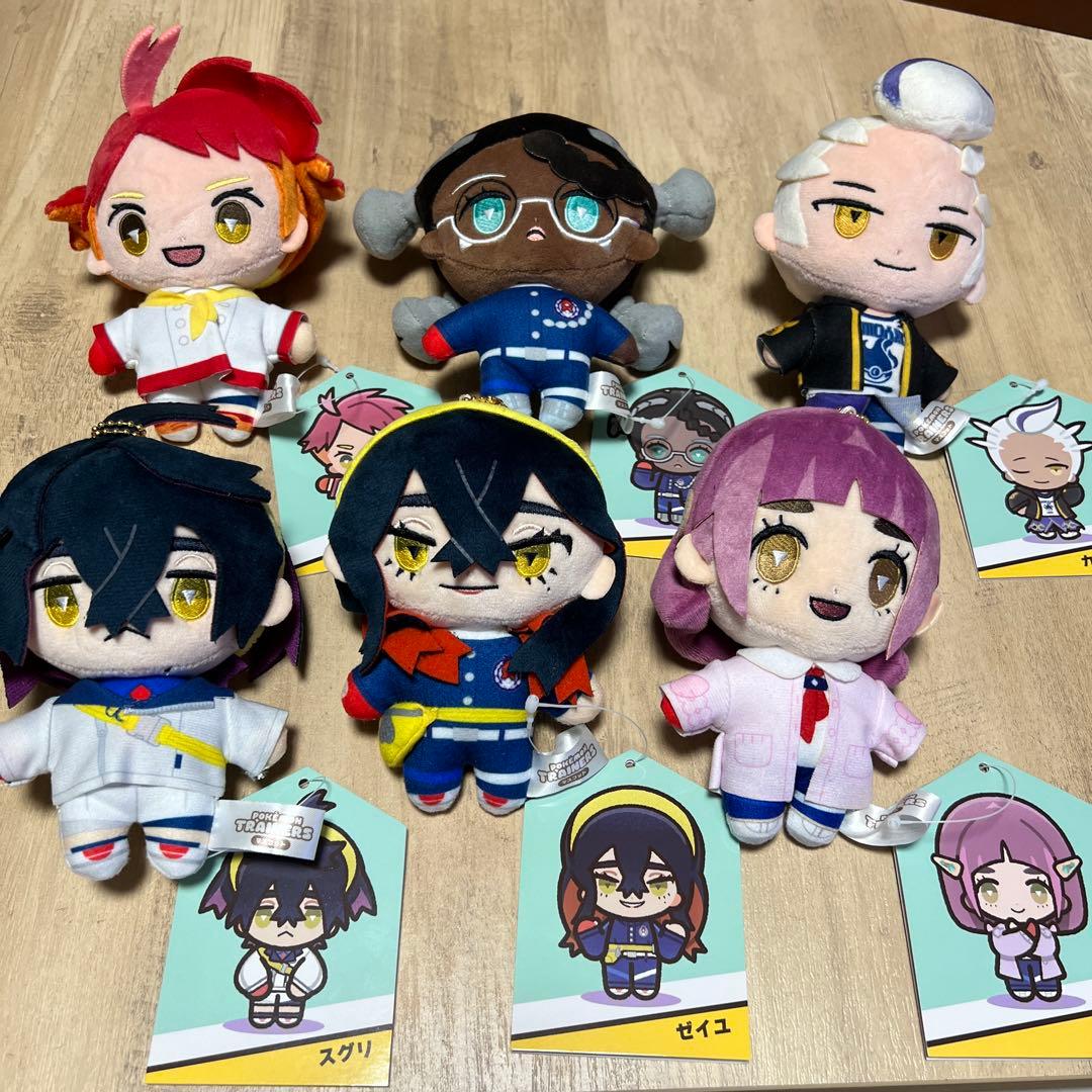 【新品】ポケモン　トレーナーズ　ゼロの秘宝　セット マスコット 6個 コンプ