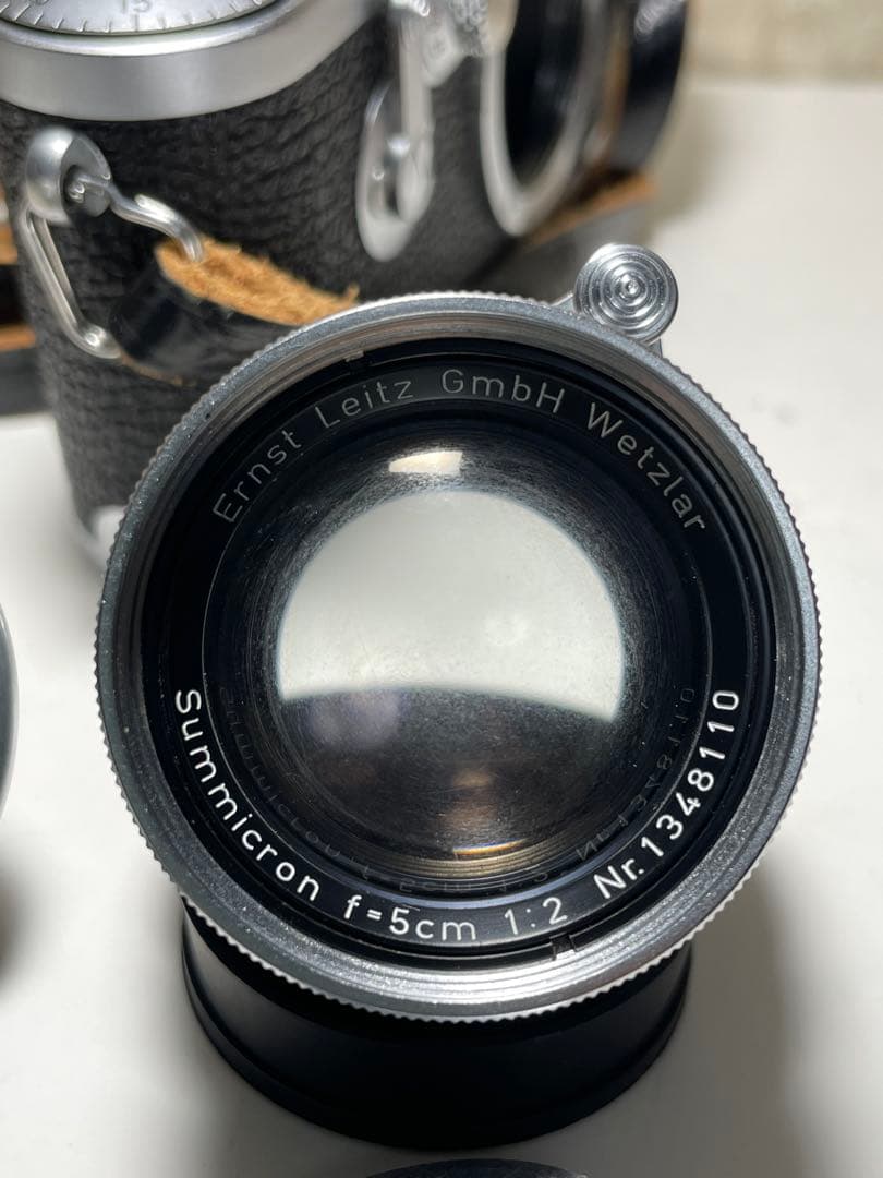 ライカ Leica DBP 箱 キャップ 革ケース レンズ ズマロン ズミクロン