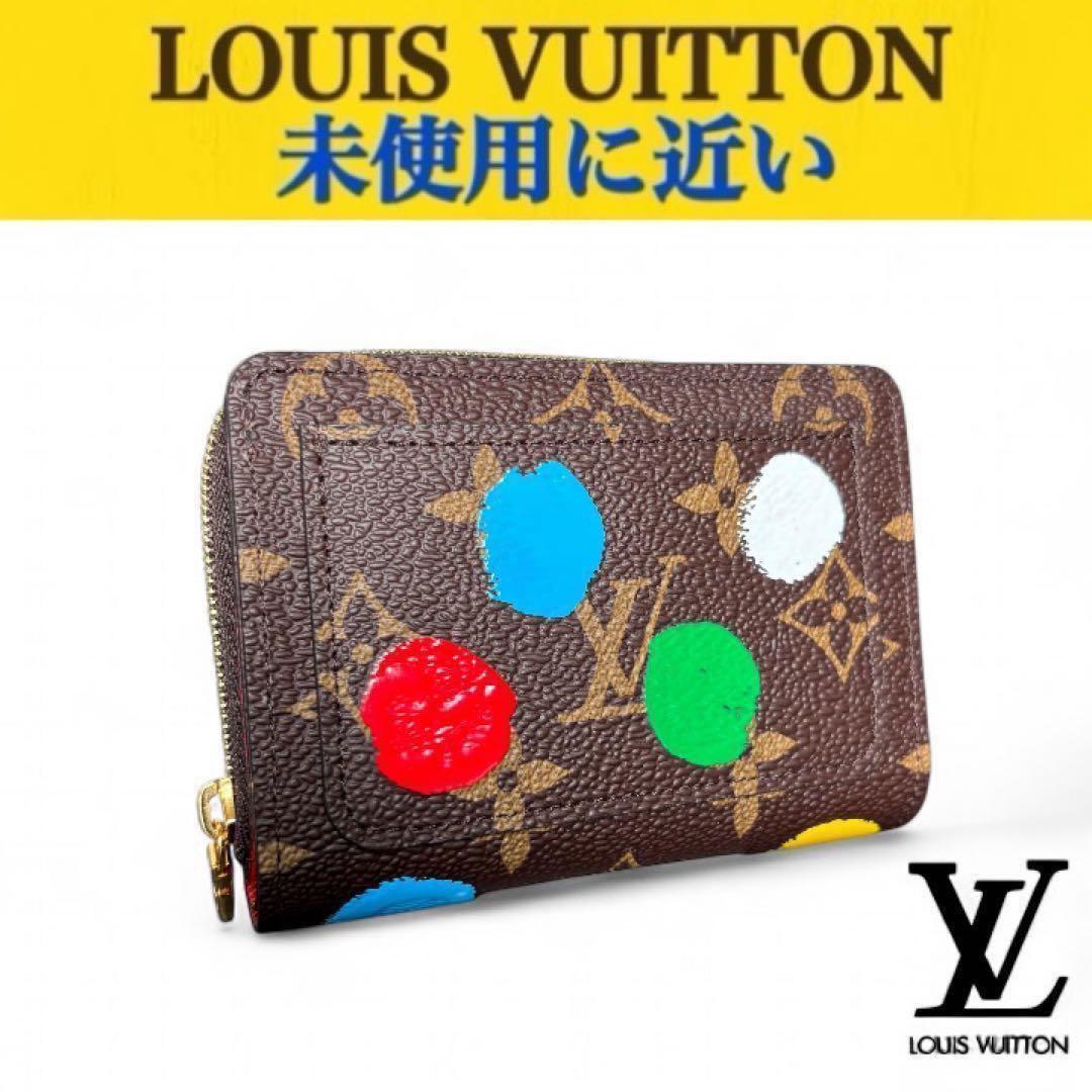 ルイヴィトン 草間彌生 ポルトフォイユ・ルー モノグラム コンパクトM81981