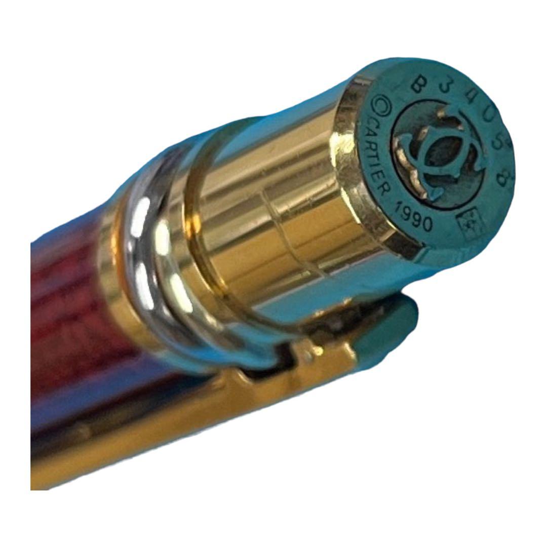 1990年　カルティエ　3連リング　トリニティ・ボールペン 　アンティーク