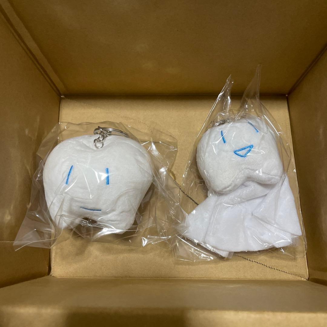 Ado こんにちは！はちゃんです ぬいぐるみキーホルダー てるてる坊主①