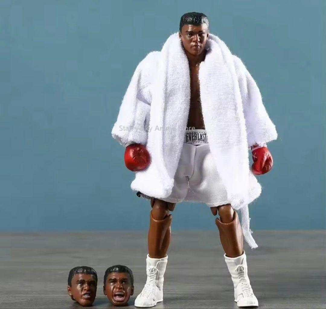 マイクタイソン、モハメドアリ2体セット全身 関節 可動 アクション フィギュア