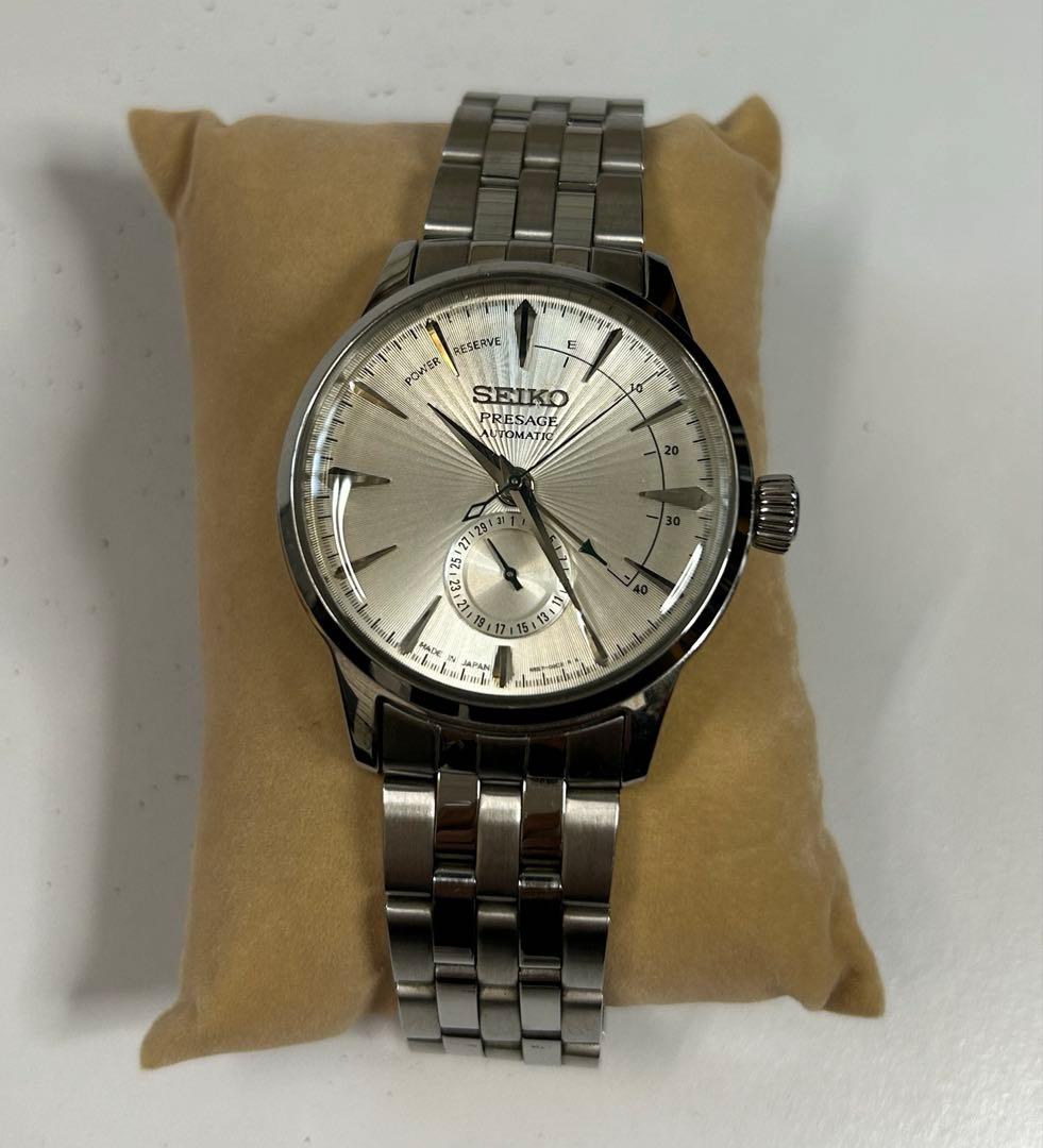 SEIKO PRESAGE SARY079 自動巻き　機械式　パワーリザーブ表示