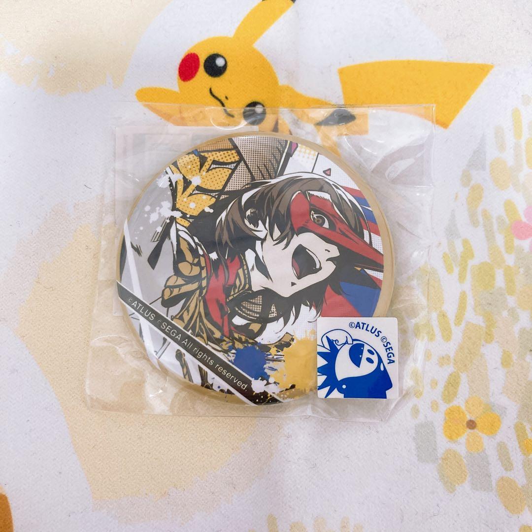 ペルソナ5 缶バッジ　明智