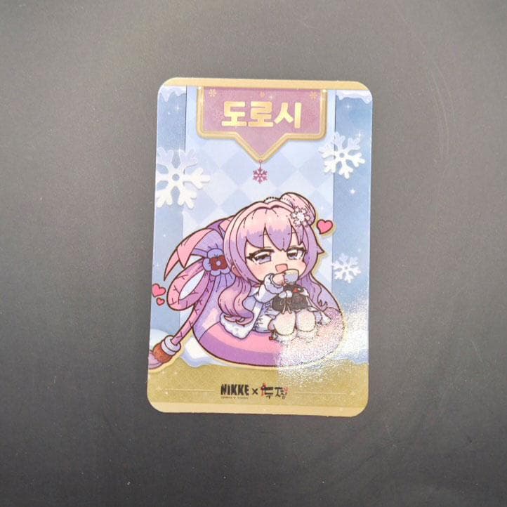 NIKKE レッドフード スタンドキーリング SD フォトカード ドゥチム