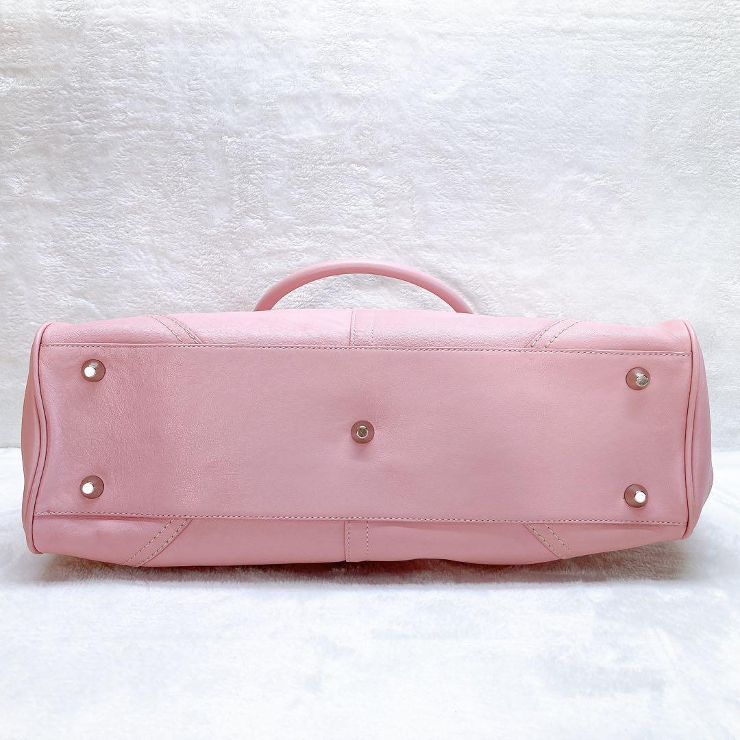 ✨美品✨COACH コーチ トートバッグ 金具 ジャッキー ピンク y2k