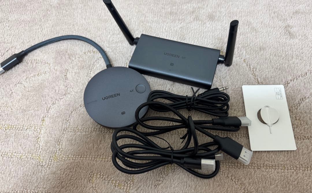 s*u様 UGREEN ワイヤレスHDMI 無線 ワイヤレス送受信機