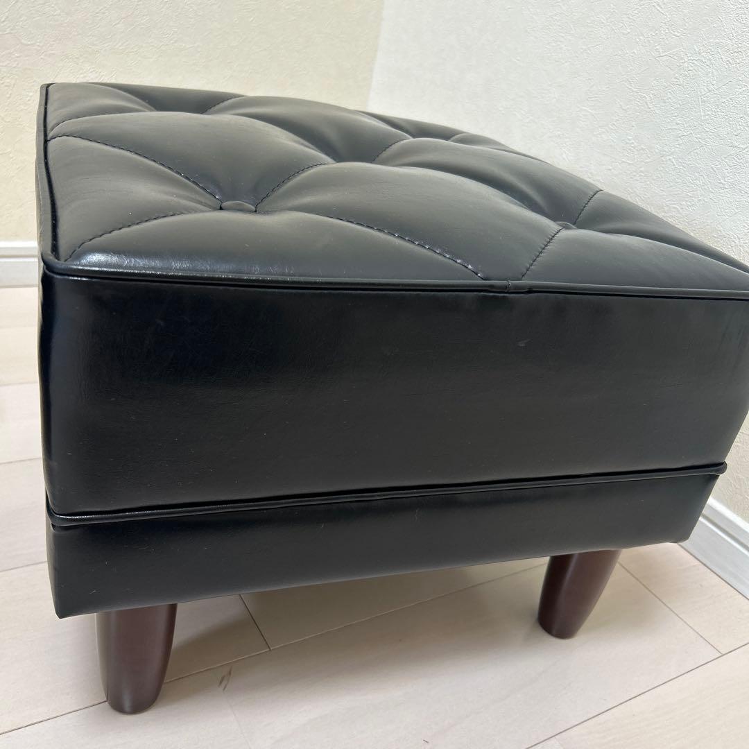 カリモク　60 オットマン ブラック　2個セット ※3月28日(金)に発送します