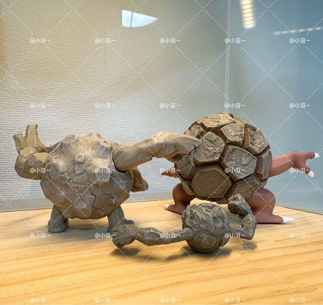 ポケモンスケールワールド　イシツブテ進化セット　1/20サイズ　PVC製