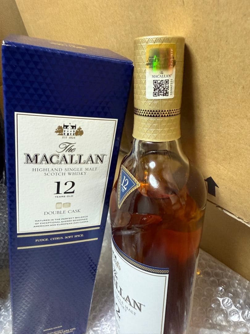 マッカラン 12年 ダブルカスク　箱あり　新品
