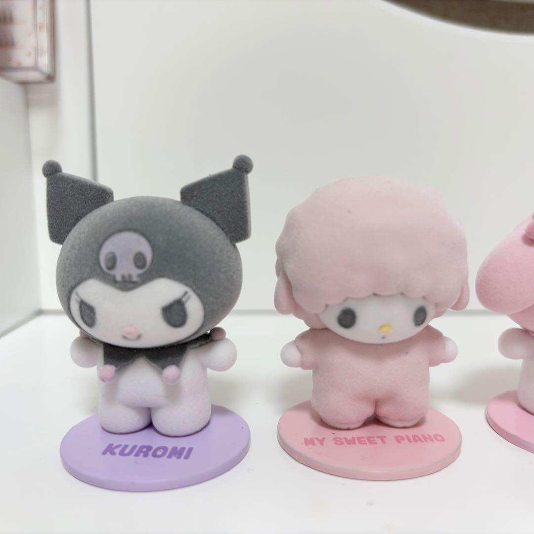 ぴたっとふれんず シークレットマスコット キティ マイメロ ピアノ ウサハナ