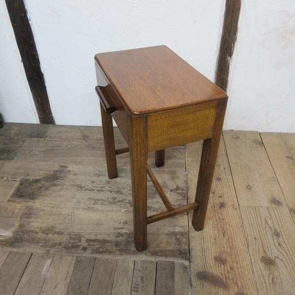 イギリス アンティーク 家具 ナイトテーブル サイドテーブル 英国 6740d