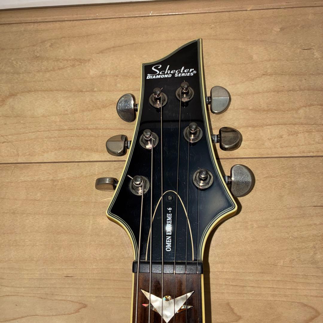 エレキギターSCHECTER OMEN EXTREME6シリーズ美品！