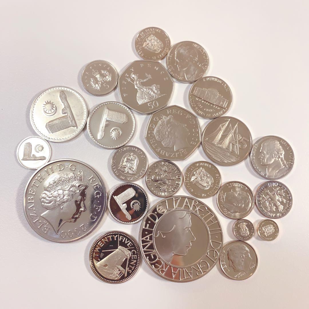 外国　72枚セット！！✨　プルーフ入り