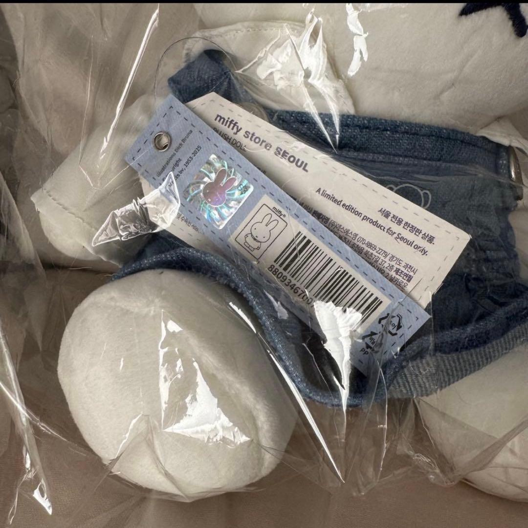【新品】ミッフィーストア ソウル デニムエディション 韓国限定 ぬいぐるみ