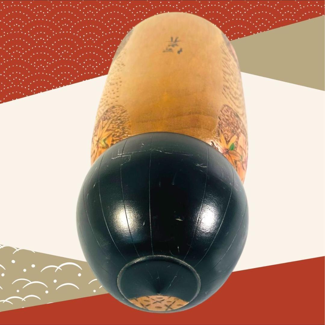 創作 こけし　小林伊之助 作　日本人形 木工芸