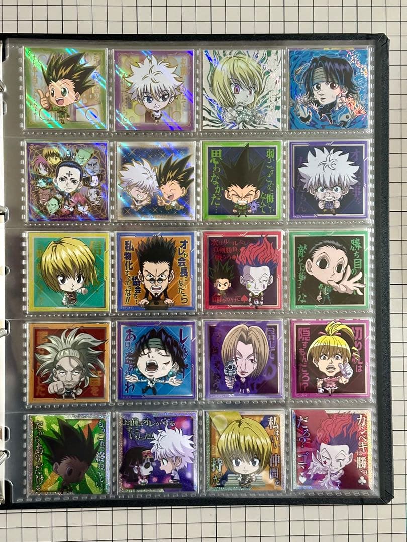 ハンターハンター　ウエハース　シール　vol.1〜vol.8 フルコンプ