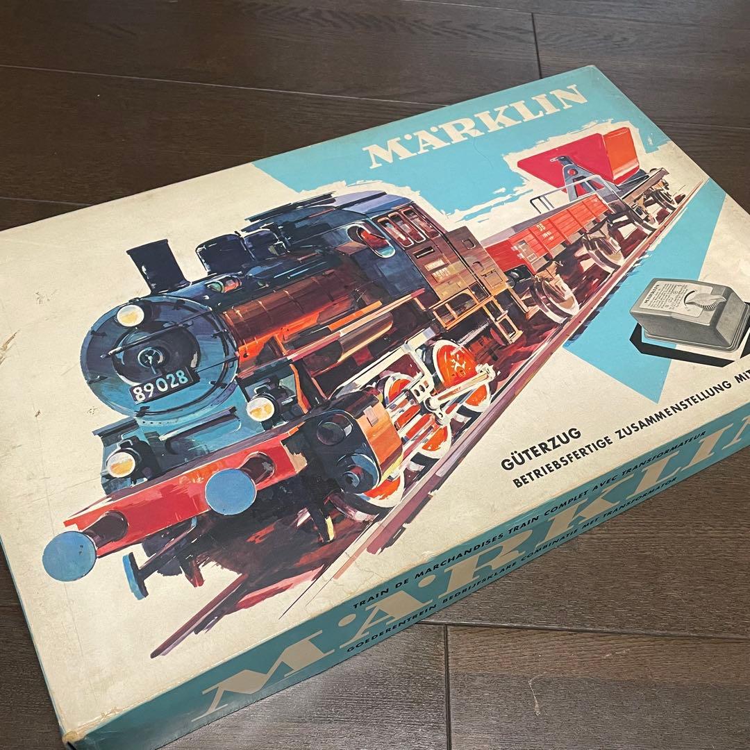 1970年代☆marklin☆基本セット☆機関車　貨車　レール　コントローラー☆