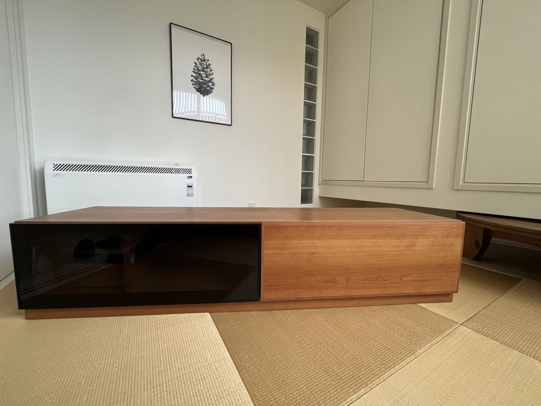 【定価13.4万】ACTUS SHINE TVボードウォールナット／送料設置込